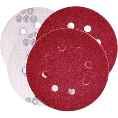 Lixa Disco Ferro C/ Velcro 8 Furos